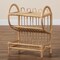 Baxton Studio Liora Modern Bohemian Natural Brown Finished Rattan 2-Tier Display Shelf 205-12684 - alternate 5